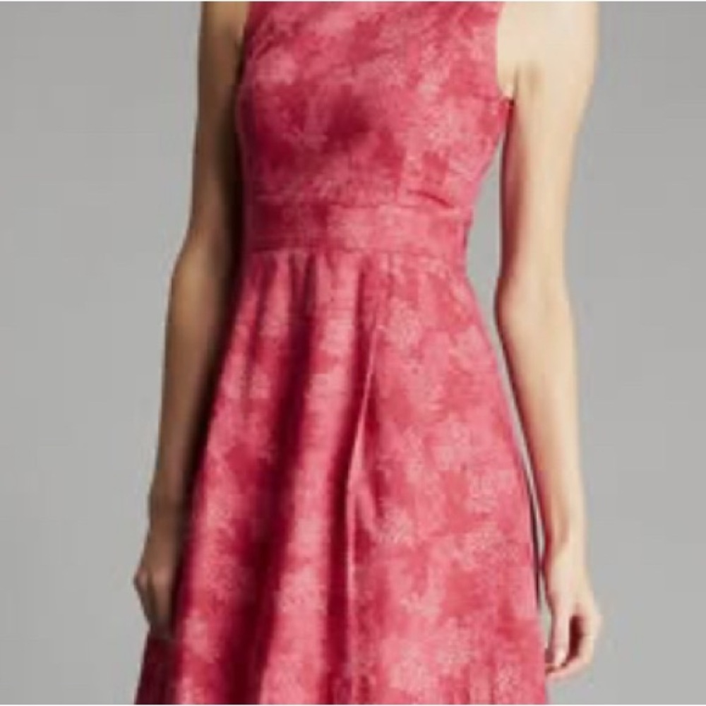 Lyla Jarn Pink Floral Cotton Dress